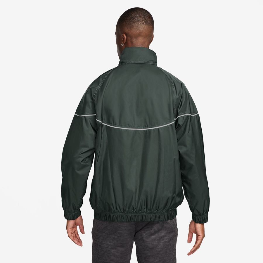 Liverpool Windrunner Anorak - Night Forest/Reflect Silver - Men's-SoccerKits Hub | Buy Soccer Jerseys Online